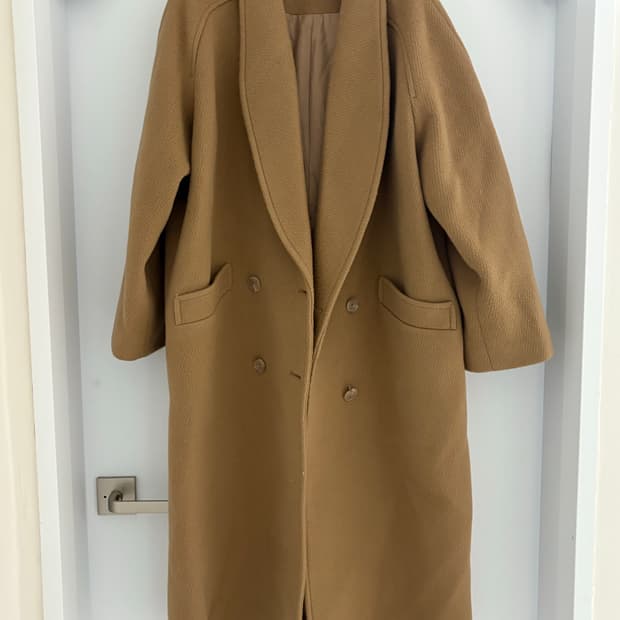 메이비베이비 디어리스트 hempstead 카멜 코트 메리노울 90%