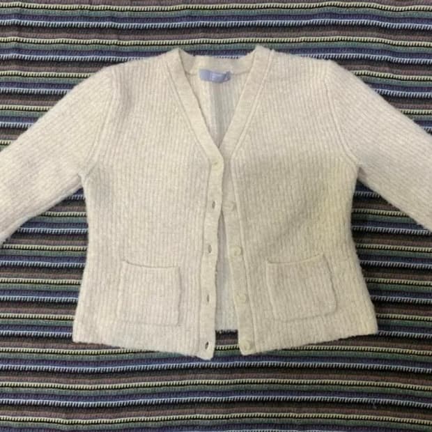 H&M 아이보리 가디건