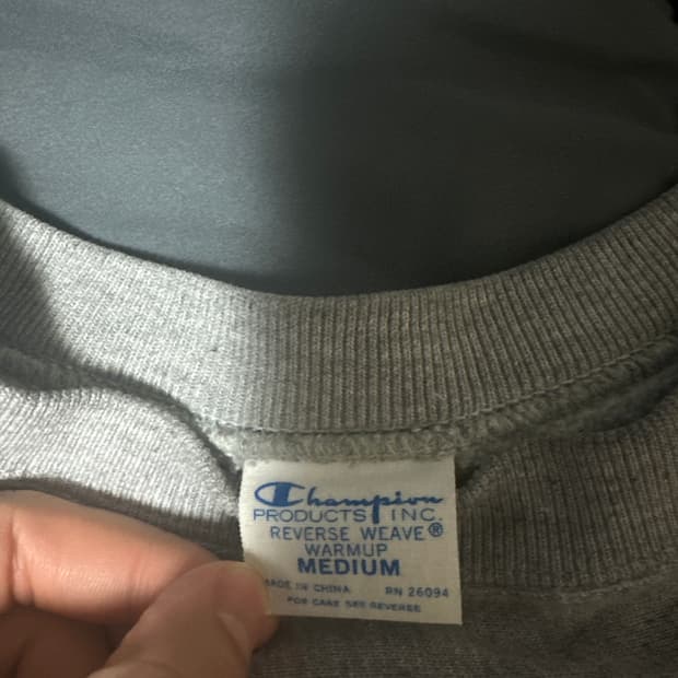 챔피온 블루택 맨투맨