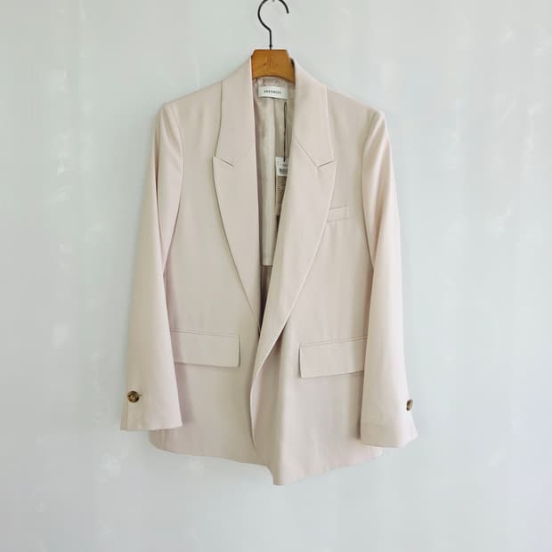 택상품 쉬즈미스 베이지 테일러드 오픈자켓 여성 66