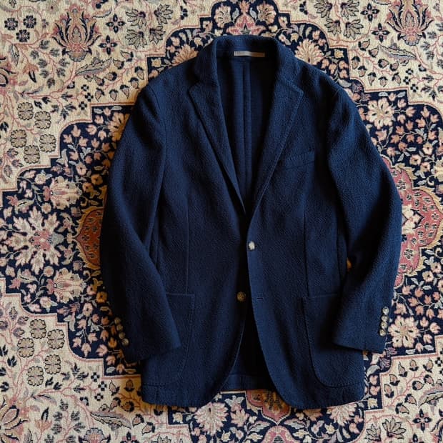 일레븐티 니트 블레이저 슬림100