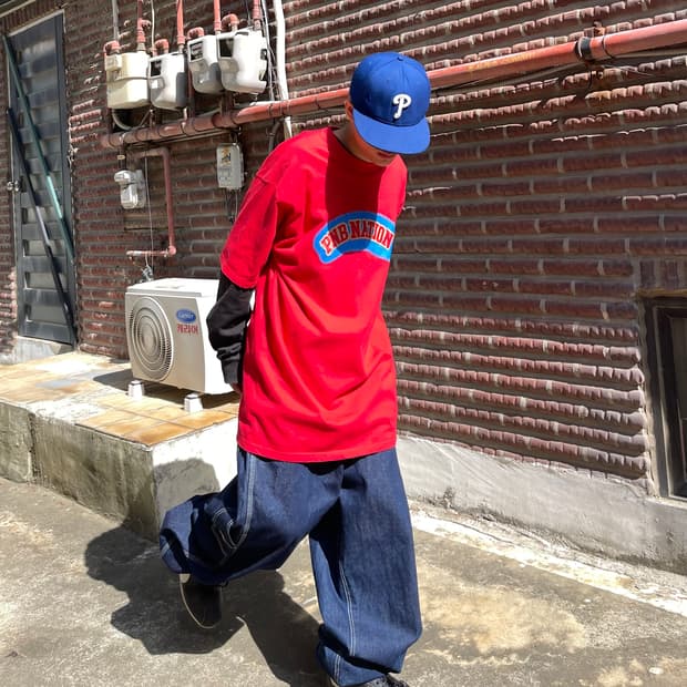 90s PNB Nation 올드스쿨 빈티지 티셔츠