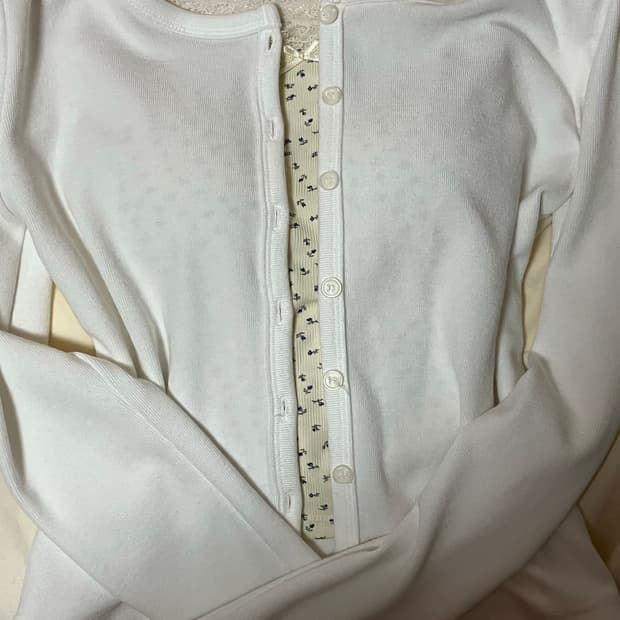 빈티지 꽃무늬나시 모리가디건