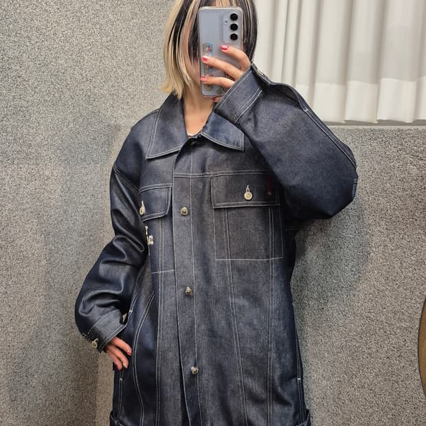 DOG TOWN BLACK DRAGON DENIM JACKET 