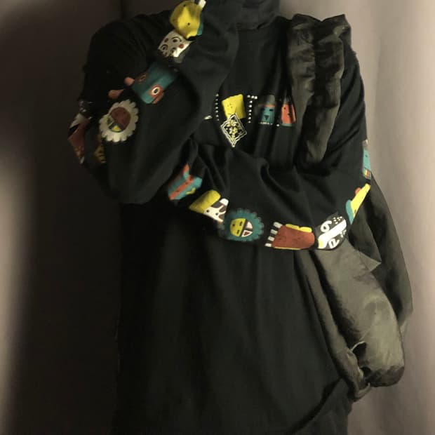 캐피탈 20 저지 패키쉬 앤 카치나 Pt 크루 롱티셔츠