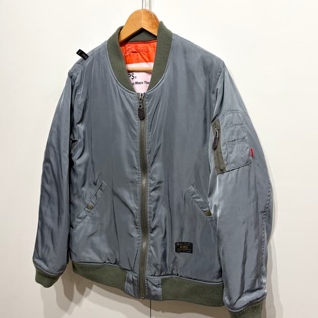WTAPS 더블탭스 MA-1 봄버 자켓