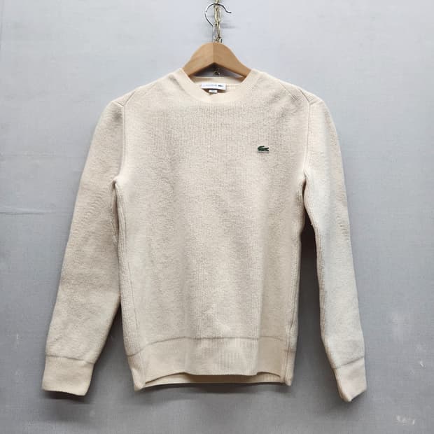 라코스테 로고 메리노울 니트 4(S)