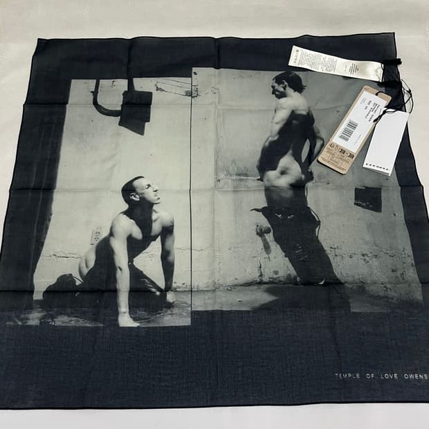 릭오웬스 다크쉐도우 스카프