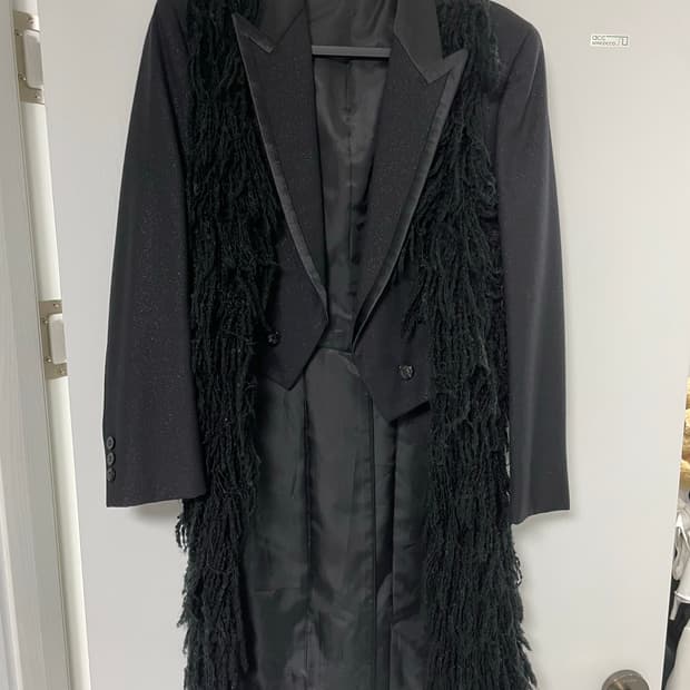 일본 빈티지 페더 가디건