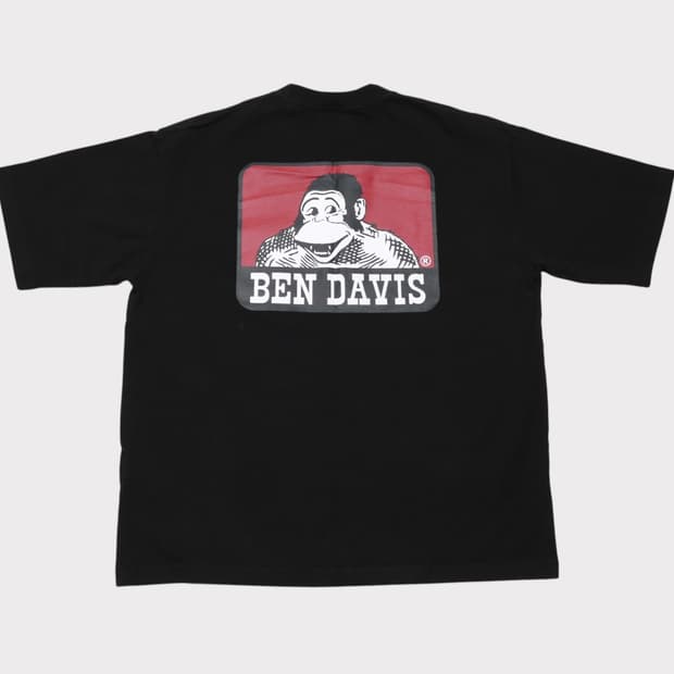 [L] 벤데이비스 빅로고 오버사이즈 티셔츠