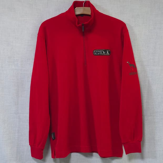 아다바트 일본수입 정품 골프 반집업 긴팔 티셔츠 95 100 NASA 개