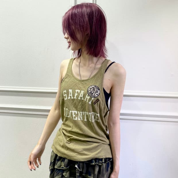 Y2K Grunge Loose Fit Sleeveeless