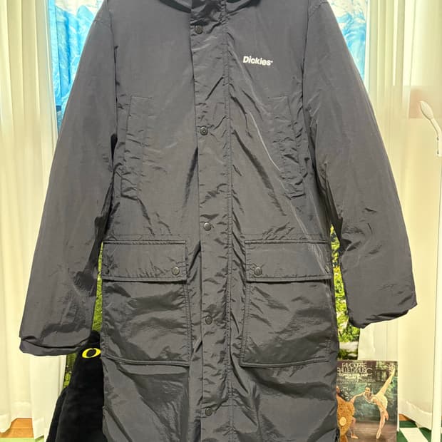 디키즈(Dickies) 양면(리버시블) 롱패딩