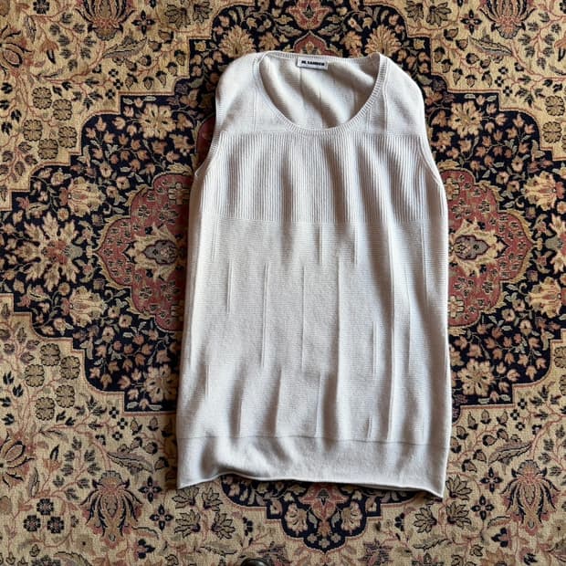 질샌더 캐시미어 원피스 55~66