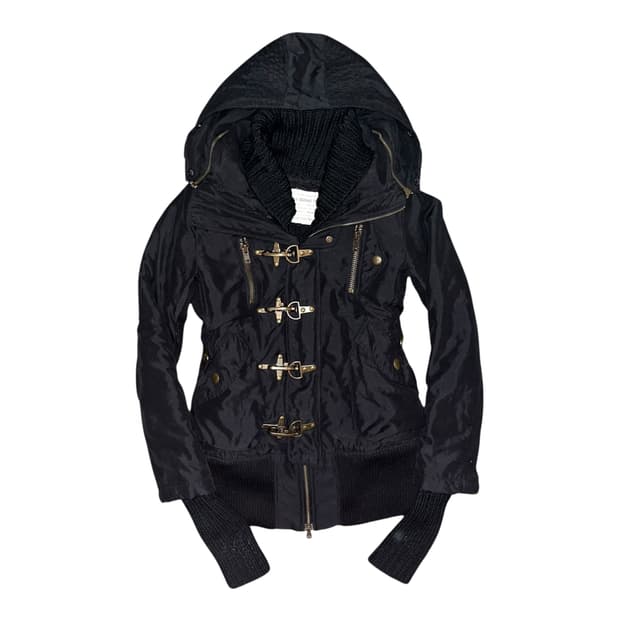 SLY 슬라이 y2k 투웨이 롱 자켓 펑크갸루