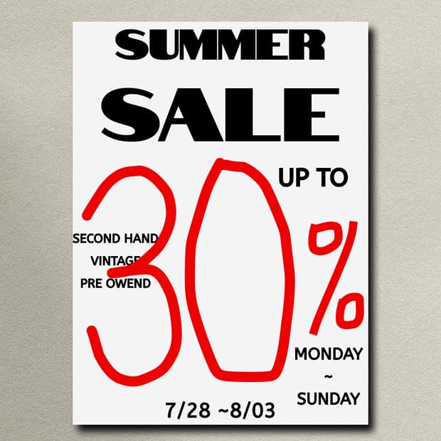 SUMMER SALE