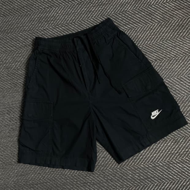 나이키 NSW 에센셜 유틸리티 쇼츠 블랙y 4915