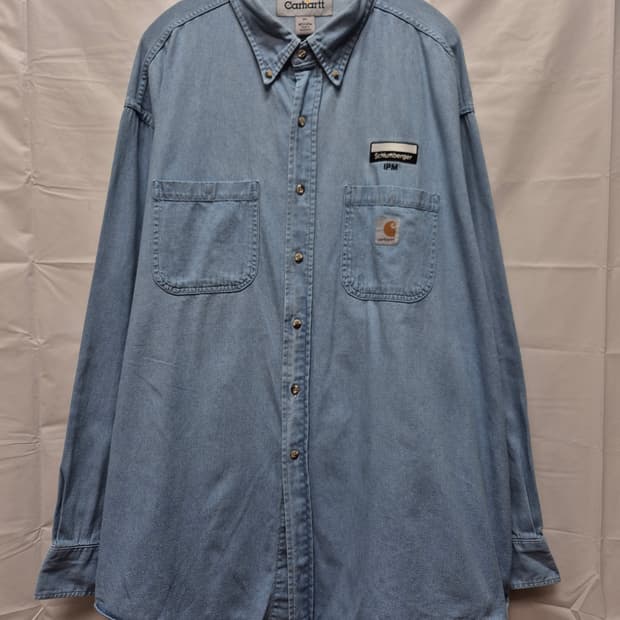 칼하트 연청셔츠
