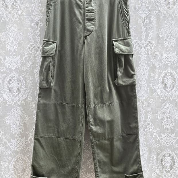 50s 프랑스군 m-47 카고 팬츠