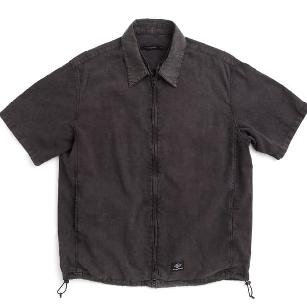 해칭룸X디키즈 집셔켓 워시드 브라운