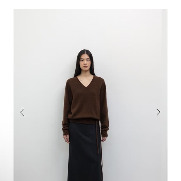 Le17septembre 르917 wool tailored skirt