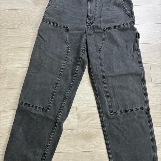 자라 카펜터 그레이 데님 팬츠