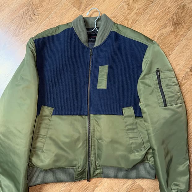 애니타임로릭 ma-1 자켓