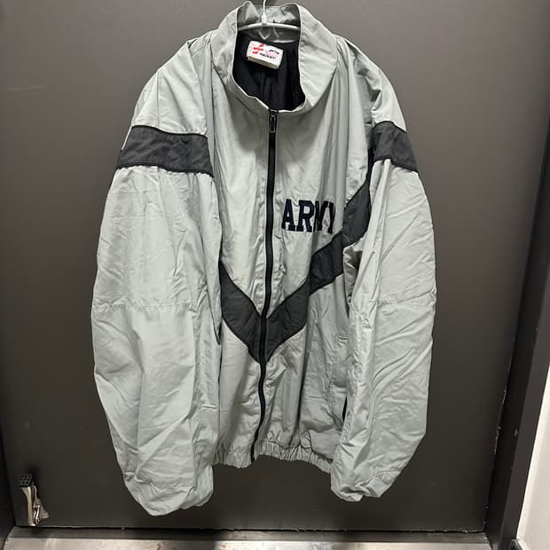 빈티지 US Army 미군 IPFU 피티 점퍼 자켓 L-R 라지 레귤러