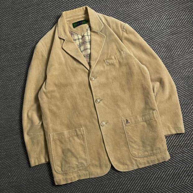 빈폴 박시핏 아메카지 코듀로이 블레이저 y 5036