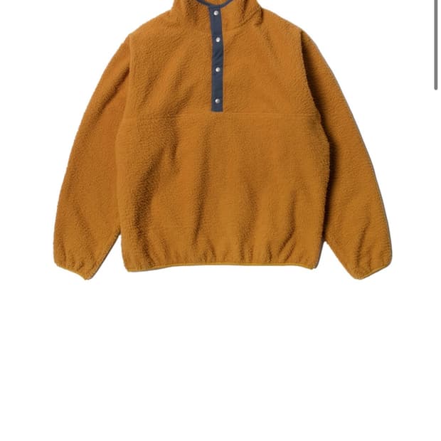 더뤡코즈 풀오버 플리스 옐로우 3사이즈 삽니다