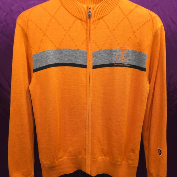 먼싱웨어 골프 방풍 니트 집업 95