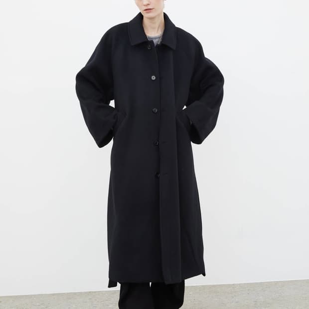 새상품) 에토스 ethos 래글런 코트 블랙