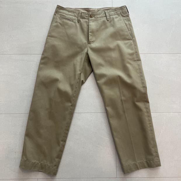 라디올 베이지 워크 팬츠 S