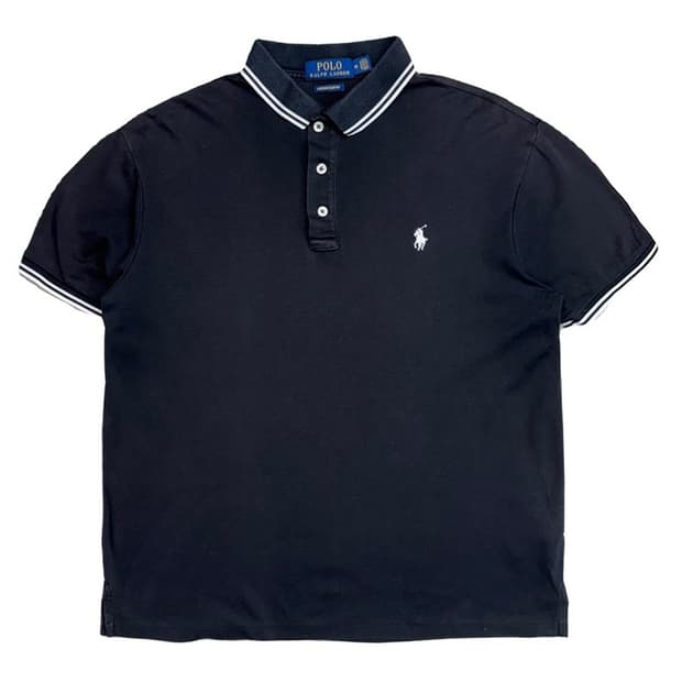 RALPH LAUREN PK 반팔티 블랙 M