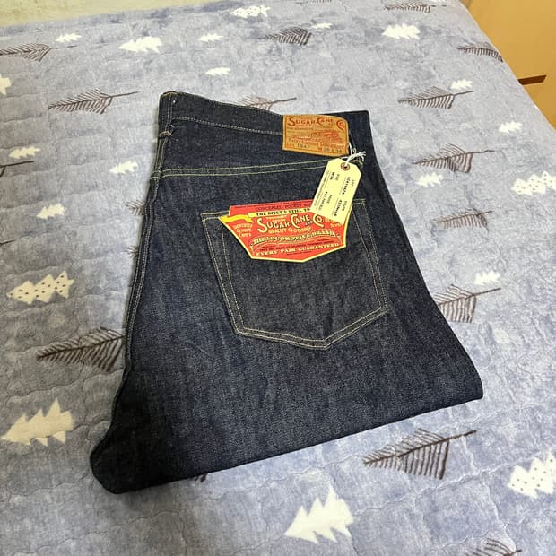 [36X34] 슈가케인 1947 셀비지 데님 팬츠