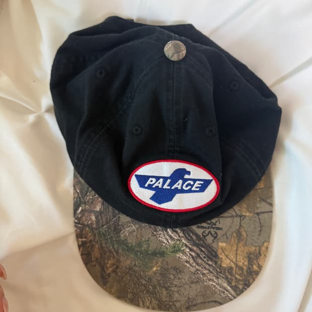팔라스 볼캡 블랙 카모플라쥬