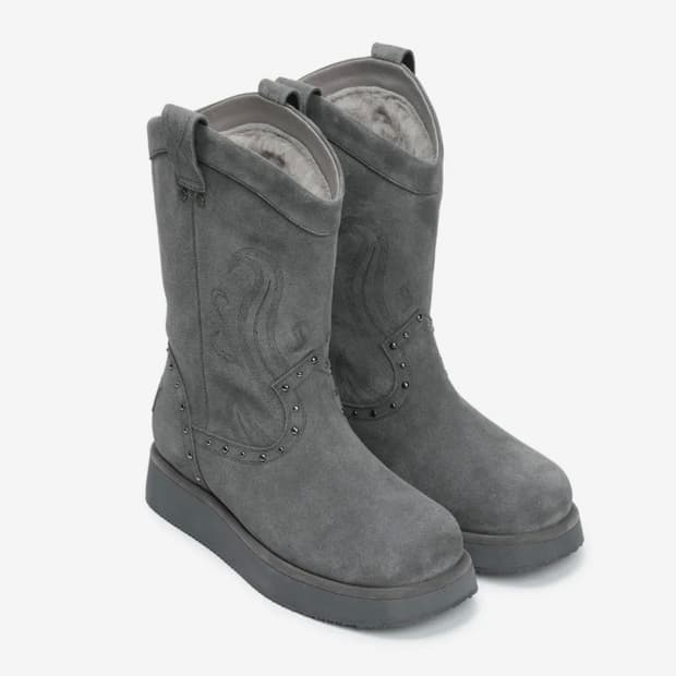Ihcnik x odor WESTERN FUR BOOTS 250