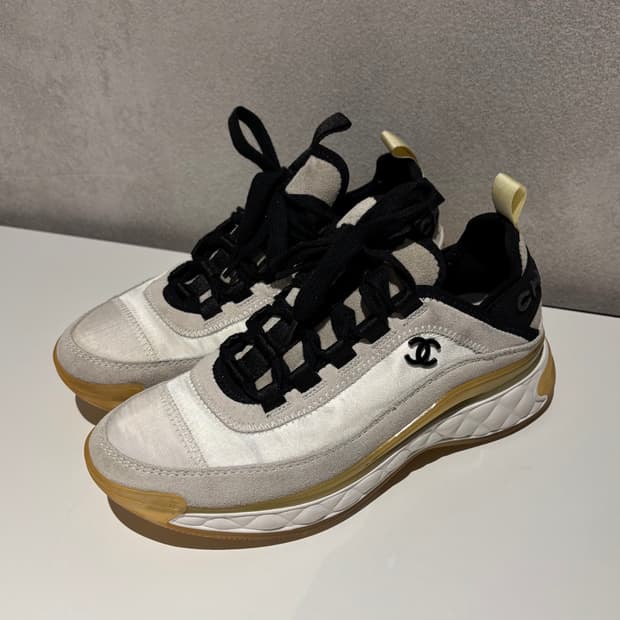 샤넬 믹스드 파이버 스니커즈