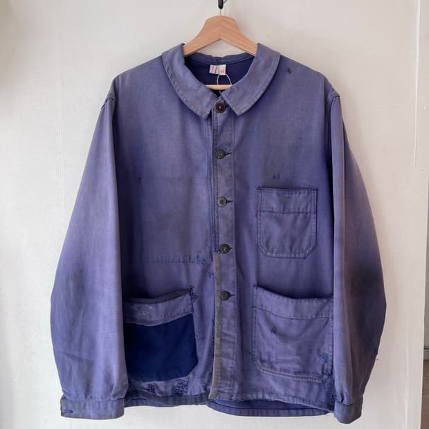 60s french work jacket