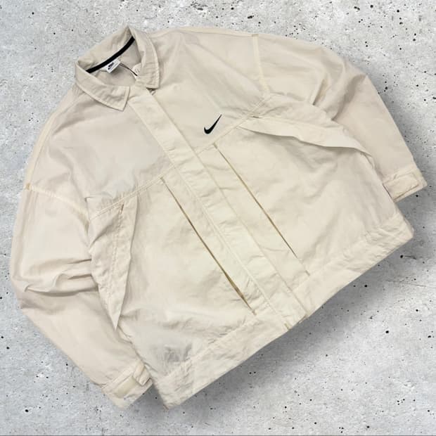 [L] 나이키 NSW 팬텀 화이트 아이보리 바람막이 자켓 D157