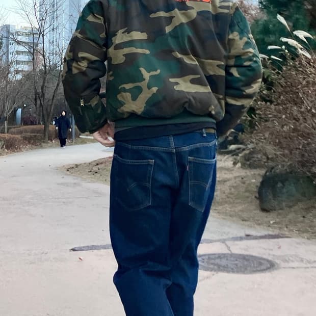 (34) 리바이스 550 중청 데님 팬츠