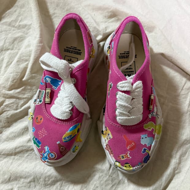 메종미하라야스히로 og 설 스티커 캔버스 