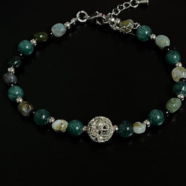 핸드메이드 원석 팔찌