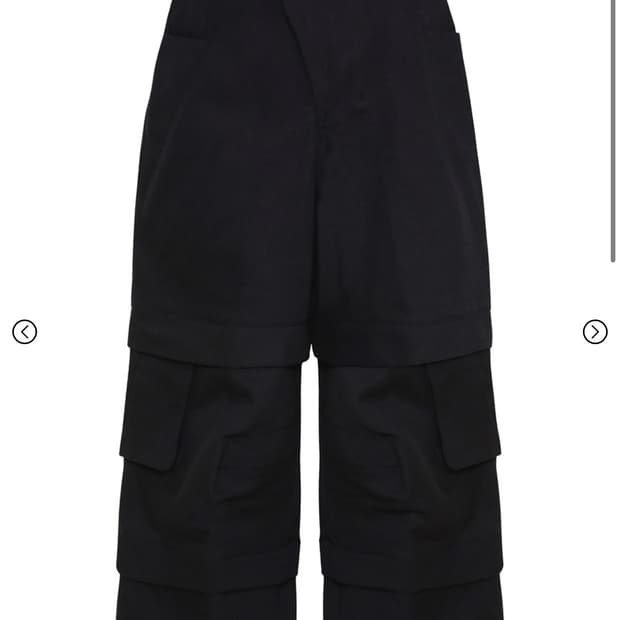 카미엔 타이탄 베기 팬츠 블랙 1 사이즈