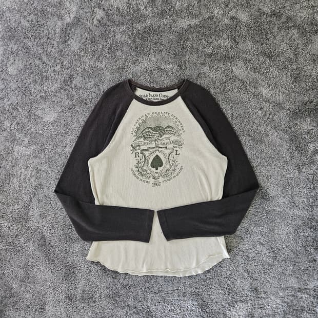 POLO JEANS COMPANY 라글란 긴팔 티셔츠