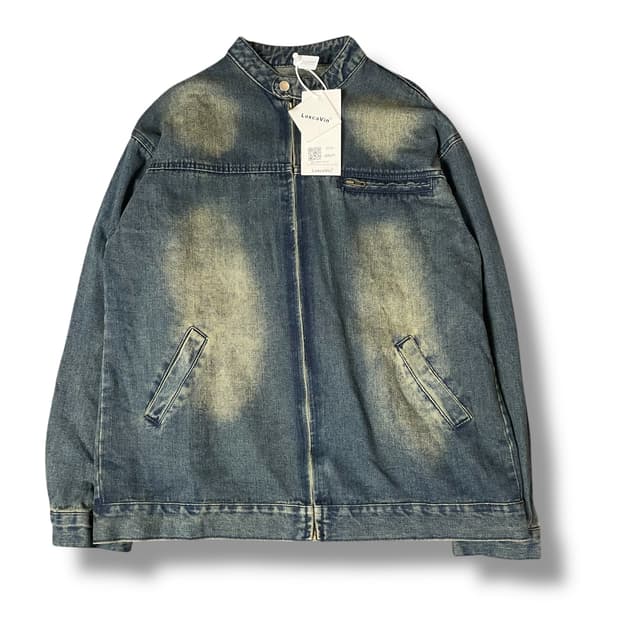 LoxcaVin 빈티지 워싱 절개 데님 3