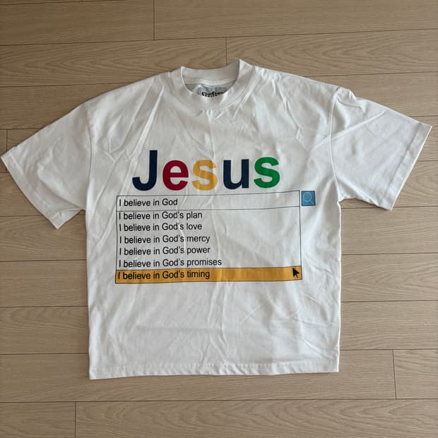유머 jesus 구글 티셔츠