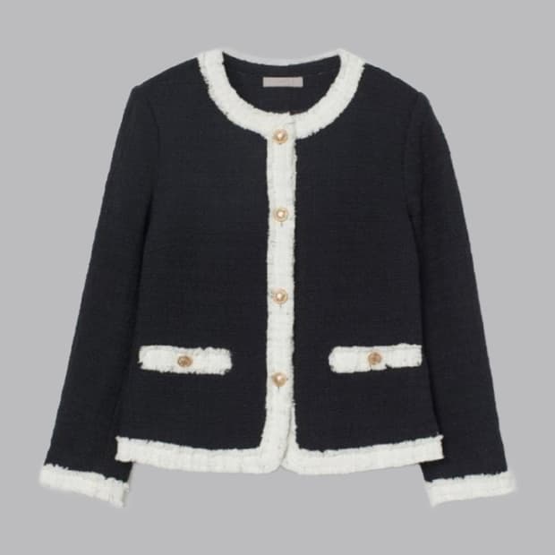 h&m 부클레 자켓