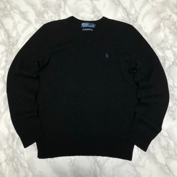 폴로 랄프로렌 니트 브이넥 상태최고