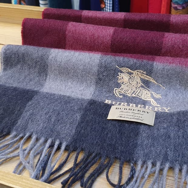 버버리 캐시미어 머플러